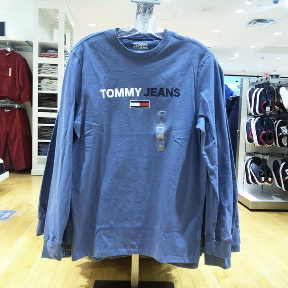 Tommy Hilfiger 78J4107 420 Long Sleeve Tee T shirt NWT - Picture 9 of 9
